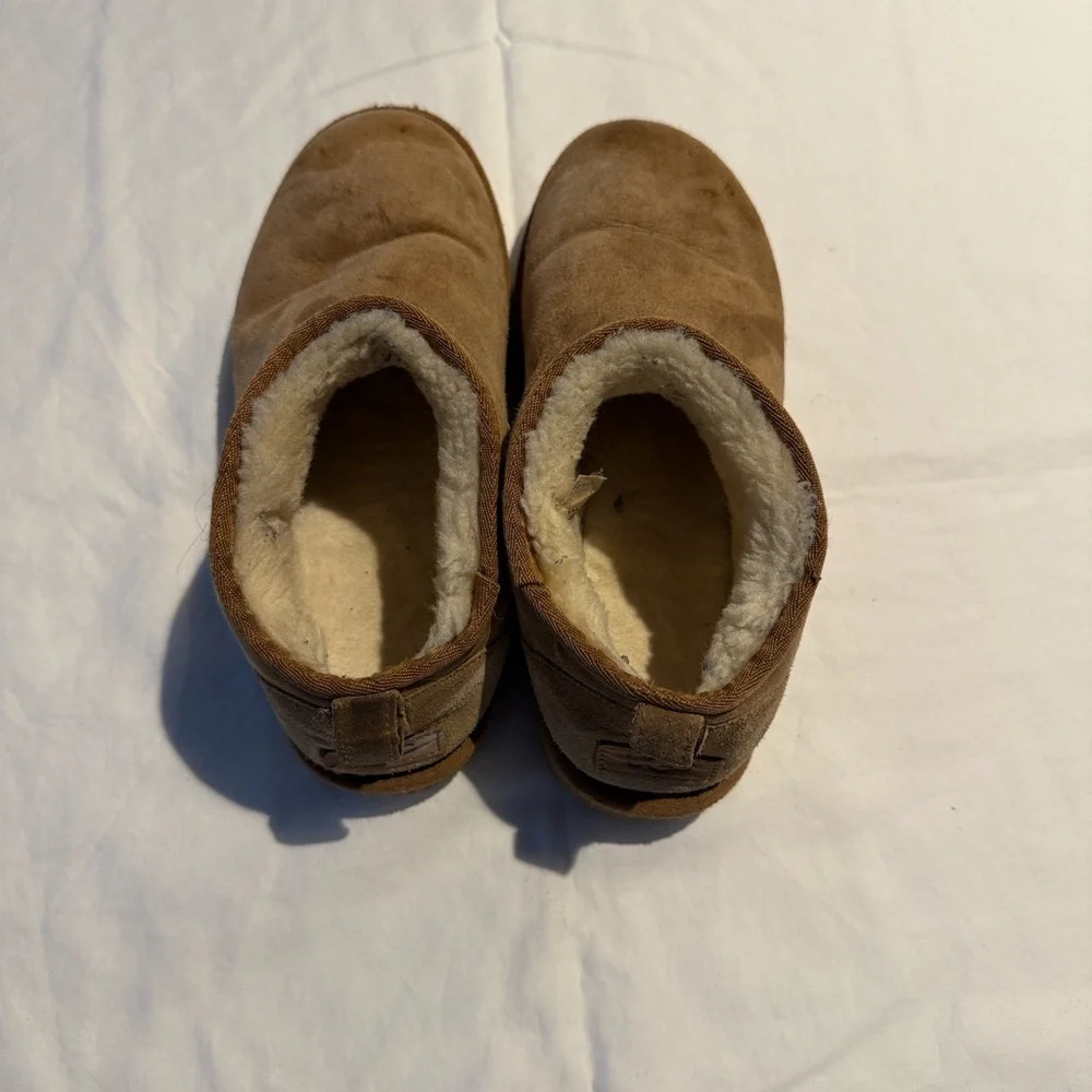 UGG Chestnut Suede Ankle Boots - Picture 9 of 14